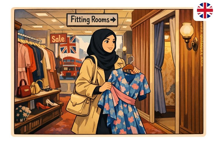 اصطلاحات مربوط به خرید لباس در انگلیسی